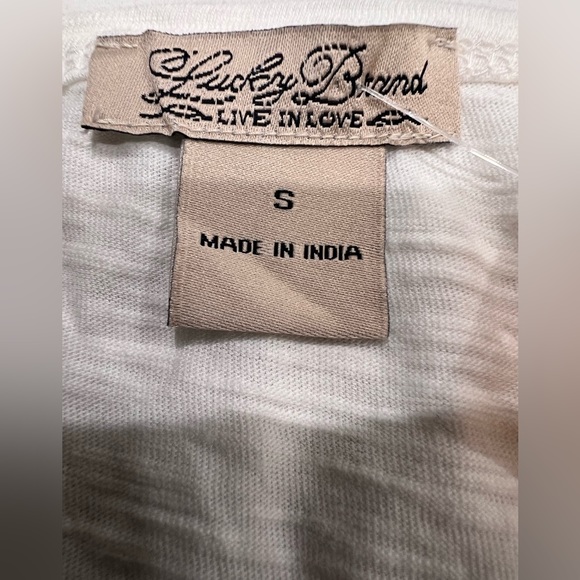 Lucky Brand long sleeve tee, sz.S - Picture 3 of 5